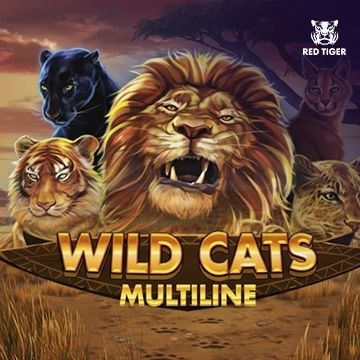 Redtiger : Wild Cats Multiline - FULLBET138